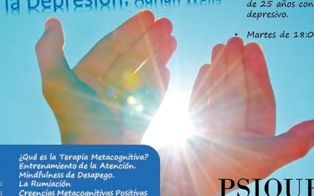 Taller de terapia metacognitiva para la depresión